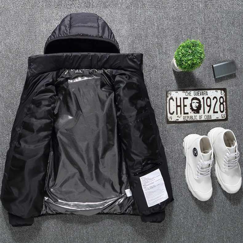 New Heated Jacket Coat USB Electric Jacket Cotton Coat Heater Thermal Clothing Heating Vest Men's Clothes Winter - LuckyGadgetHub