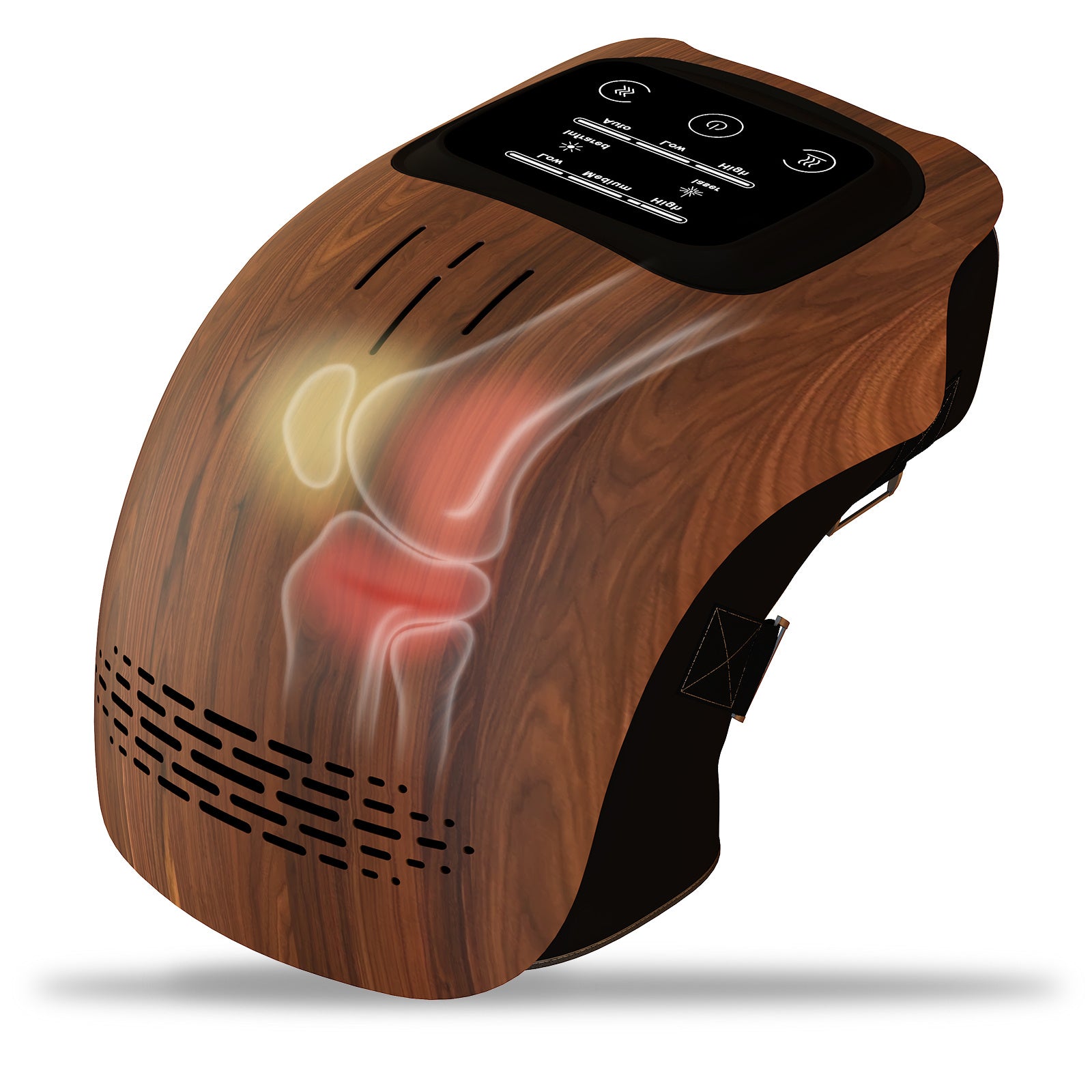 Intelligent Home Use Electric Intelligent Kneading Heating Knee Massager Rechargeable Pain Relief Infrared Laser Vibration Knee Massager - LuckyGadgetHub