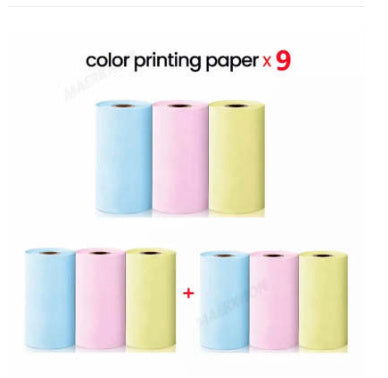Portable Mini Thermal Label Printer Home Photo Printer Student Wrong Question Printer Bluetooth-compatible Mini Label Printer Price Tag - LuckyGadgetHub