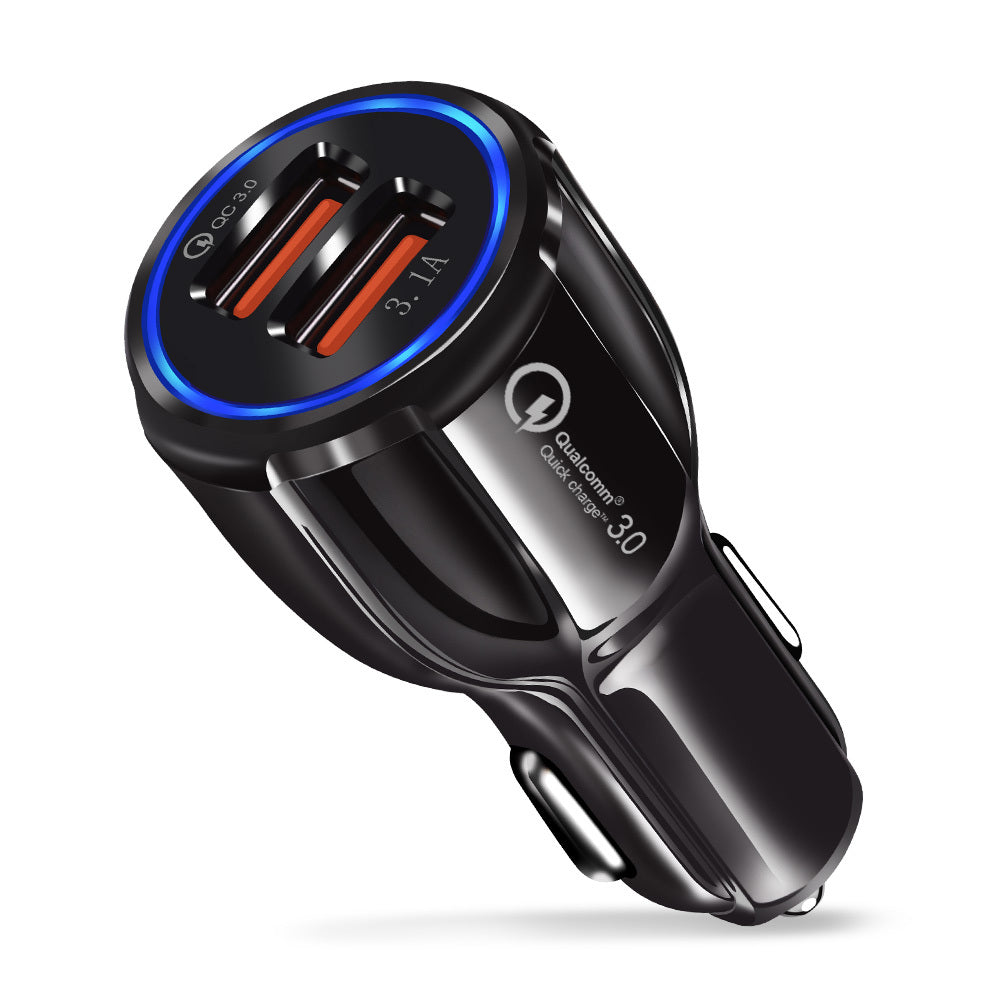 Leather grain gravity mobile phone car holder - LuckyGadgetHub