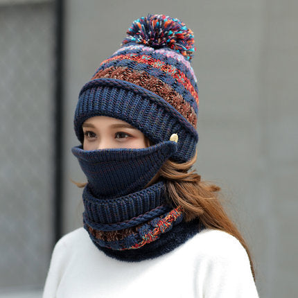 Korean winter knitted hat - LuckyGadgetHub