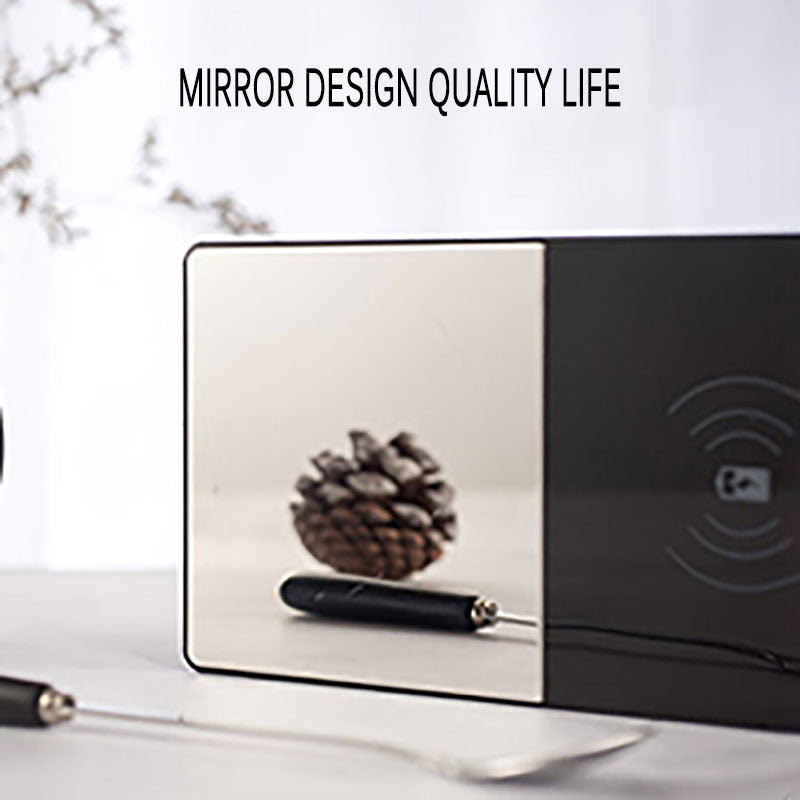 2 In 1 Heating Mug Cup Warmer Electric Wireless Charger For Home Office Coffee Milk - LuckyGadgetHub