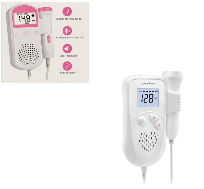 Fetal Heart Rate Monitor Home Pregnancy Baby Fetal Sound Heart Rate Detector - LuckyGadgetHub