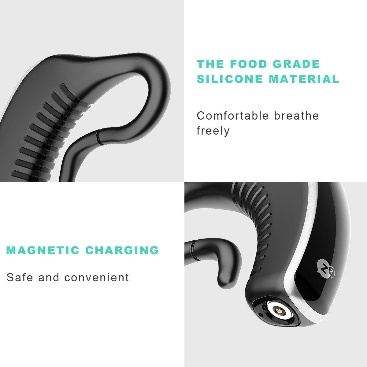 24 Hours Bluetooth Anti-snoring Device Charge Snore Earset Sleeping Aid Snoring Analyzes Sleep Datas Good Sleep - LuckyGadgetHub