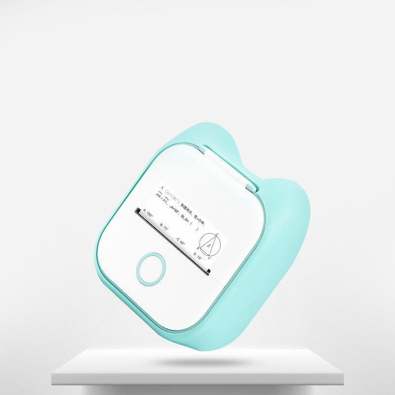 Portable Mini Thermal Label Printer Home Photo Printer Student Wrong Question Printer Bluetooth-compatible Mini Label Printer Price Tag - LuckyGadgetHub