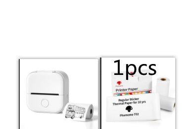 Portable Mini Thermal Label Printer Home Photo Printer Student Wrong Question Printer Bluetooth-compatible Mini Label Printer Price Tag - LuckyGadgetHub
