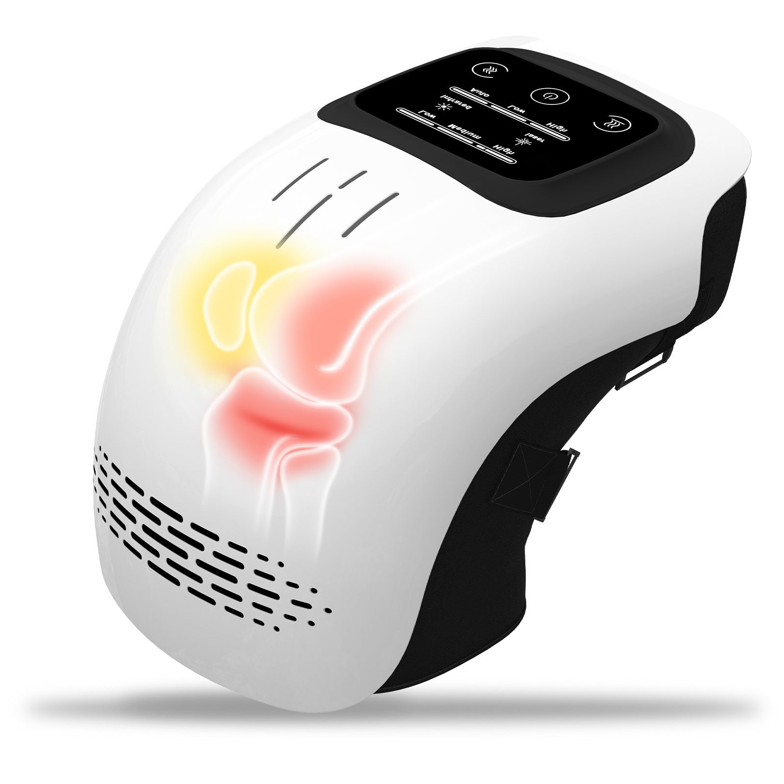 Intelligent Home Use Electric Intelligent Kneading Heating Knee Massager Rechargeable Pain Relief Infrared Laser Vibration Knee Massager - LuckyGadgetHub