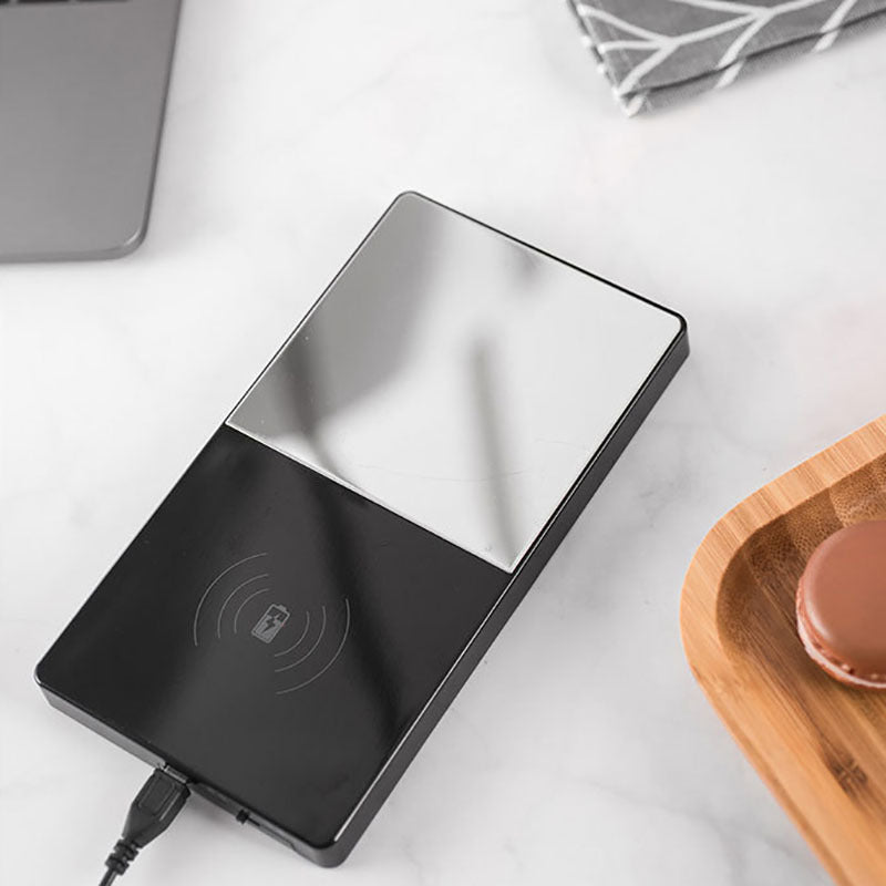 2 In 1 Heating Mug Cup Warmer Electric Wireless Charger For Home Office Coffee Milk - LuckyGadgetHub