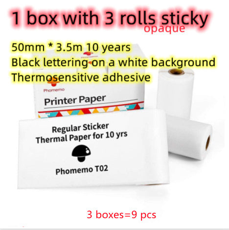 Portable Mini Thermal Label Printer Home Photo Printer Student Wrong Question Printer Bluetooth-compatible Mini Label Printer Price Tag - LuckyGadgetHub
