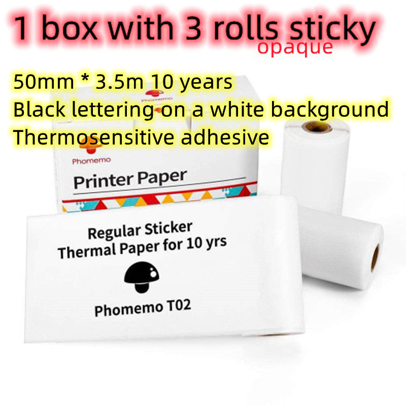 Portable Mini Thermal Label Printer Home Photo Printer Student Wrong Question Printer Bluetooth-compatible Mini Label Printer Price Tag - LuckyGadgetHub