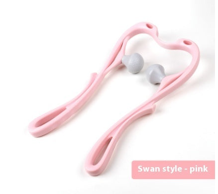 Multifunctional Manual Six-wheel Neck Massager Massage Relieve Roller Massage Tool - LuckyGadgetHub