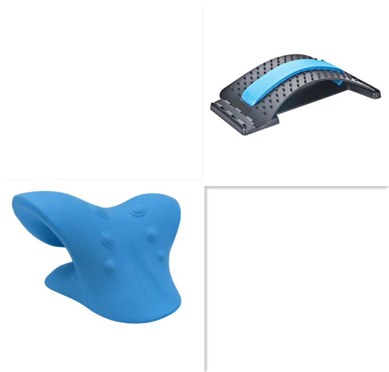Multifunctional Manual Six-wheel Neck Massager Massage Relieve Roller Massage Tool - LuckyGadgetHub