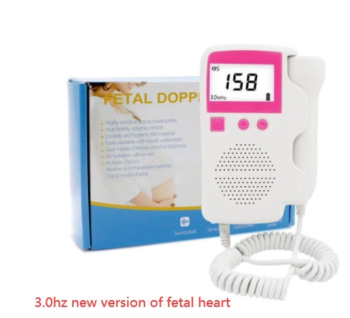 Fetal Heart Rate Monitor Home Pregnancy Baby Fetal Sound Heart Rate Detector - LuckyGadgetHub