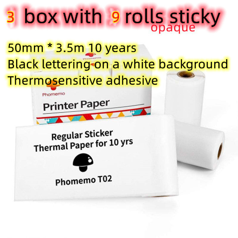 Portable Mini Thermal Label Printer Home Photo Printer Student Wrong Question Printer Bluetooth-compatible Mini Label Printer Price Tag - LuckyGadgetHub